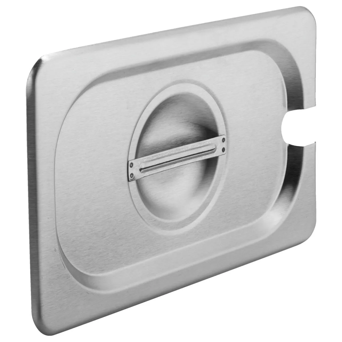 PULSIVA Coperchio gastronorm 1/4 Profi con inserto per cucchiaio; GN 1/4, 26.5x16.2 cm (LxL); acciaio inox