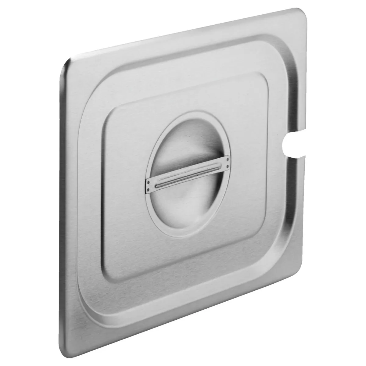 PULSIVA Coperchio gastronorm 1/2 Profi con inserto per cucchiaio; GN 1/2, 32.7x26.5 cm (LxL); acciaio inox