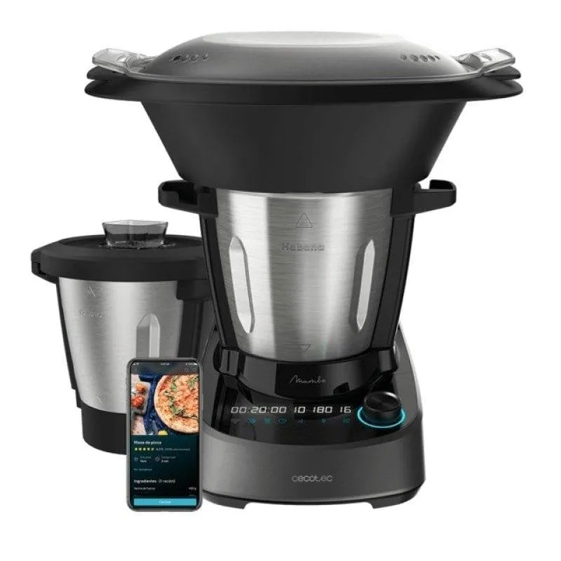 Robot da cucina Cecotec Mambo 11090 Habana 1600W 3.3L WiFi 37 Funzioni Jarra Inox e Habana