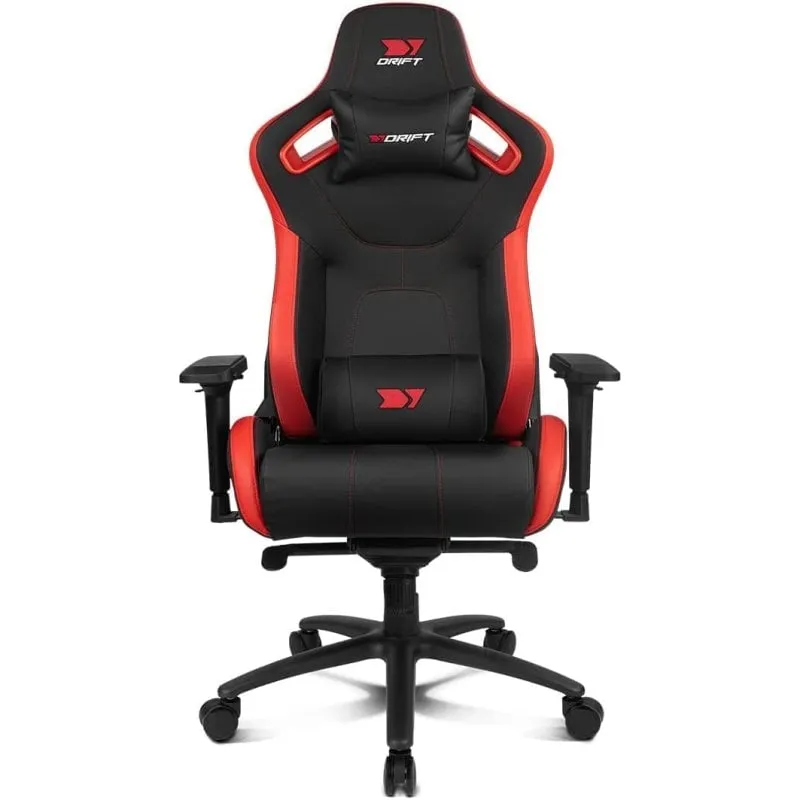 Sedia da gaming Drift DR600 extra larga nera/rossa