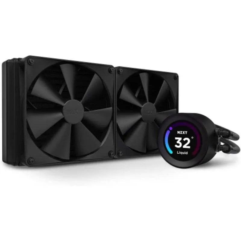 Refrigerazione Liquida NZXT Kraken Elite 280 2 Ventole Display LCD