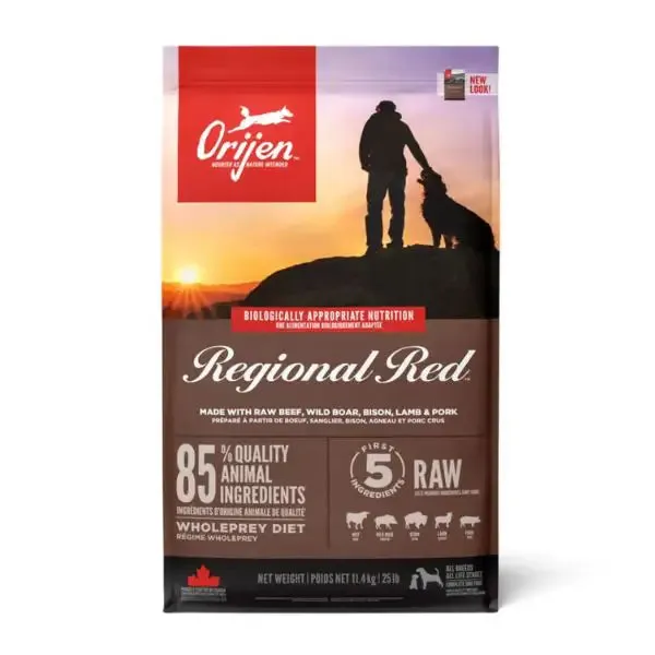 Orijen Regional Red Dog Food 11,4 kg - Croccantini per cani