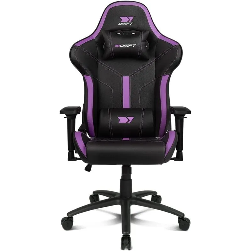 Sedia da gaming Drift DR350 nera/viola