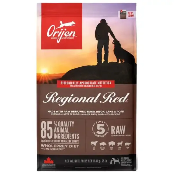 Orijen Regional Red Dog Food 6 kg - Croccantini per cani