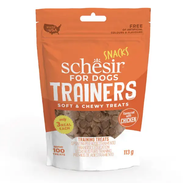 Schesir for Dogs Trainers soft & chewy treats 113 gr Pollo