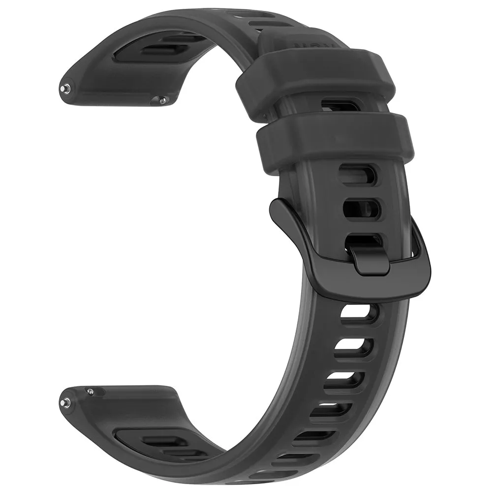 Cinturino Techsuit W084 per Samsung Galaxy Watch / Huawei Watch Series, 22mm, Nero