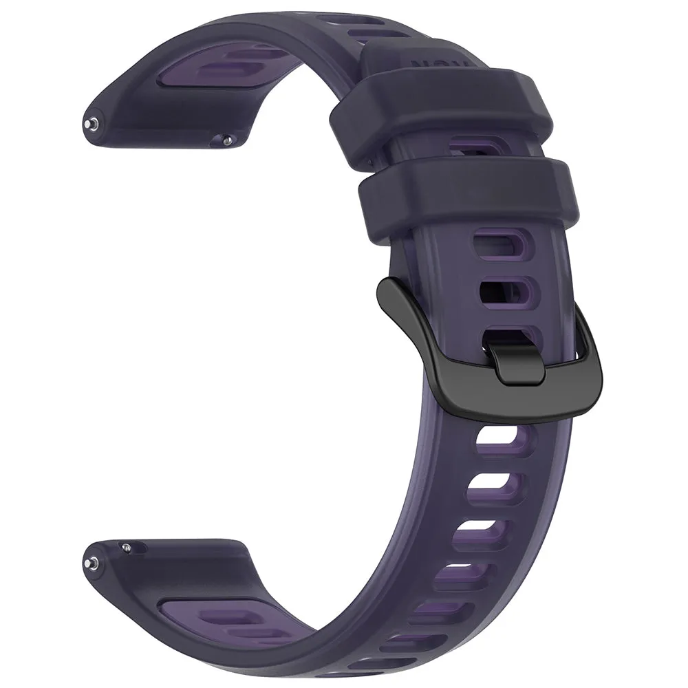 Cinturino Techsuit W084 per Samsung Galaxy Watch / Huawei Watch Series, 20mm, Viola