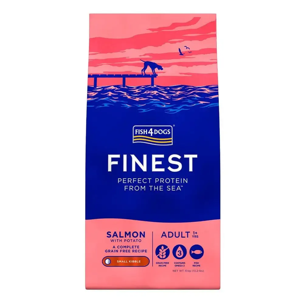 Fish4Dogs Finest Salmone Adult Large 12 kg - Croccantini per cani