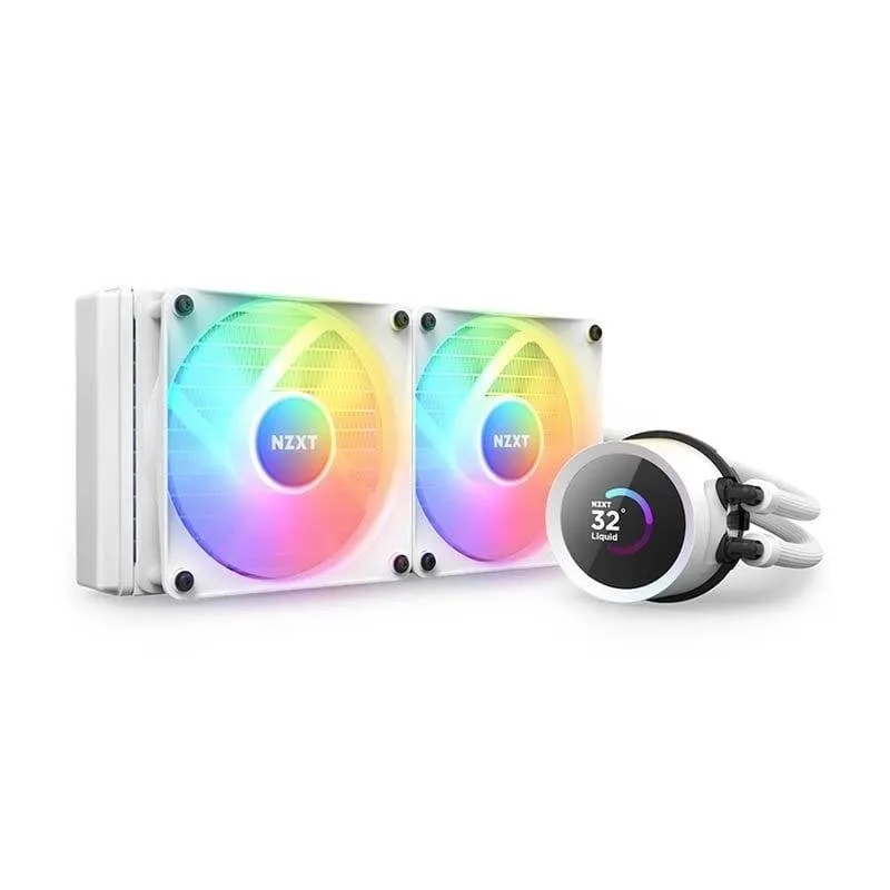 Raffreddamento Liquido NZXT Kraken 240 RGB 240mm 2 Ventole Bianco