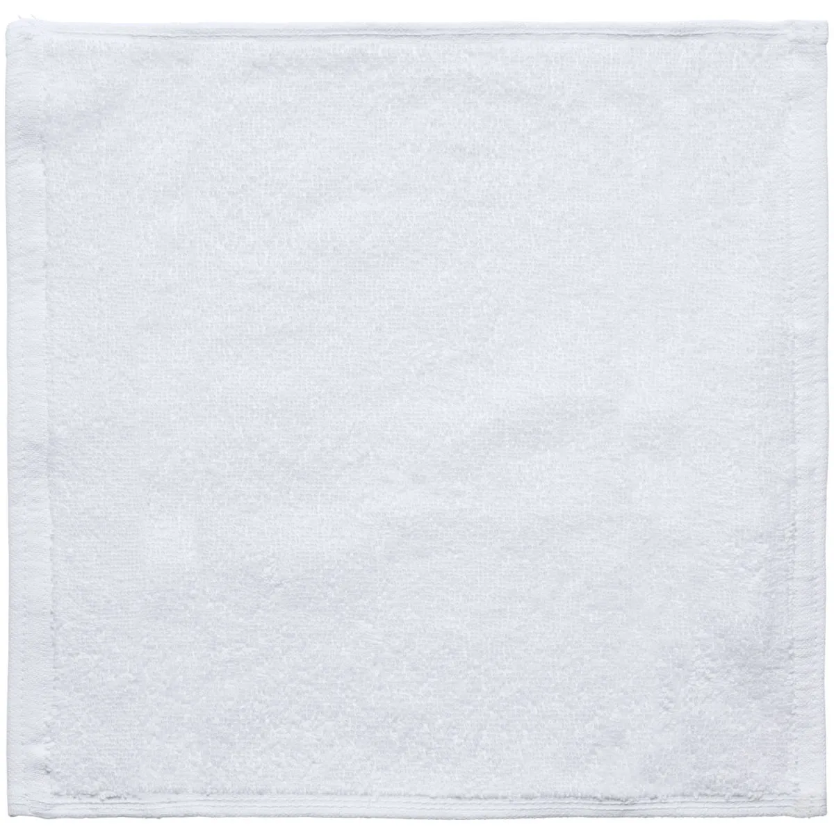 5x ERWIN M. Asciugamano bidet Classico senza bordo; 30x30 cm (LxL); bianco; 5 pz. / Pacco