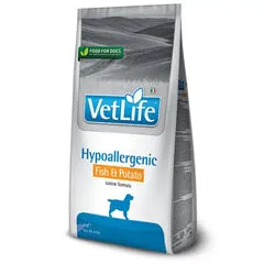 Farmina Vet Life Canine Hypoallergenic Pesce & Patate 12 kg - Dieta veterinaria per cani
