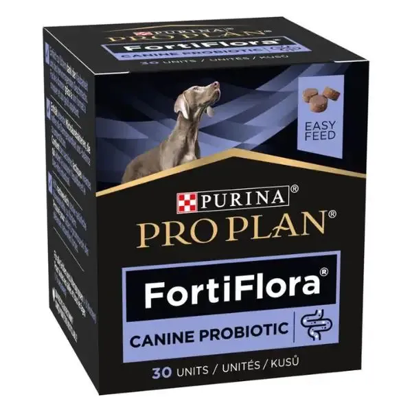 Purina Pro Plan Fortiflora Canine Probiotic Chews per cani 1 gr x 30 - Integratori per cani