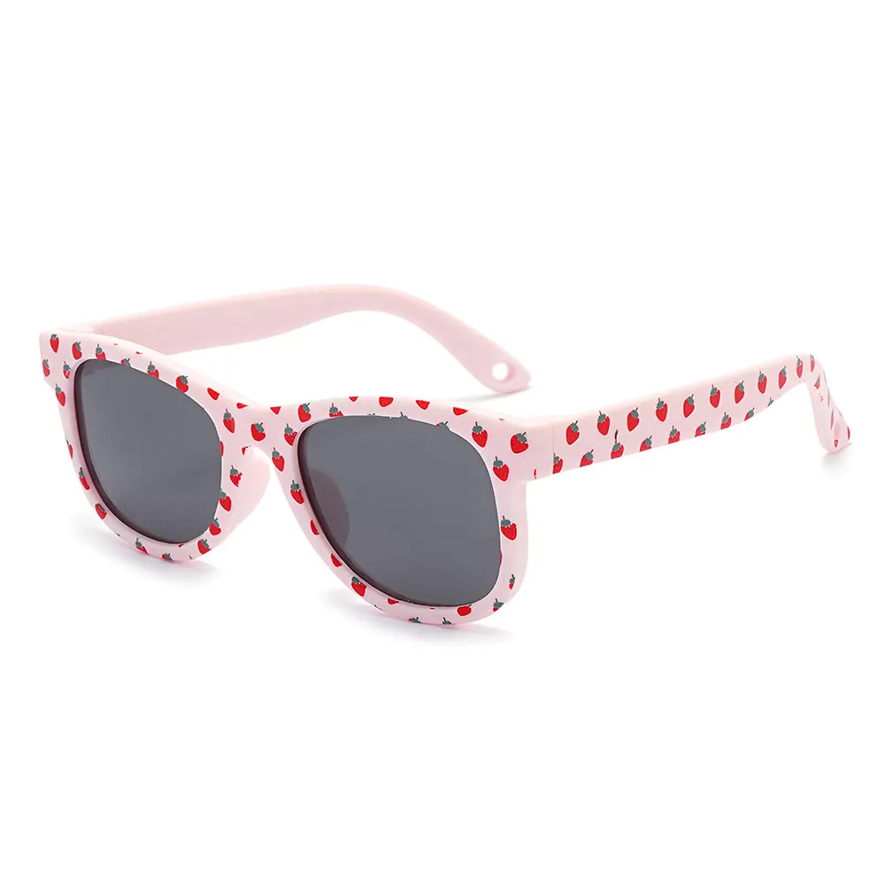 Occhiali da Sole Bambini Techsuit 5218, Polarizzati, Protezione UV, Rosa