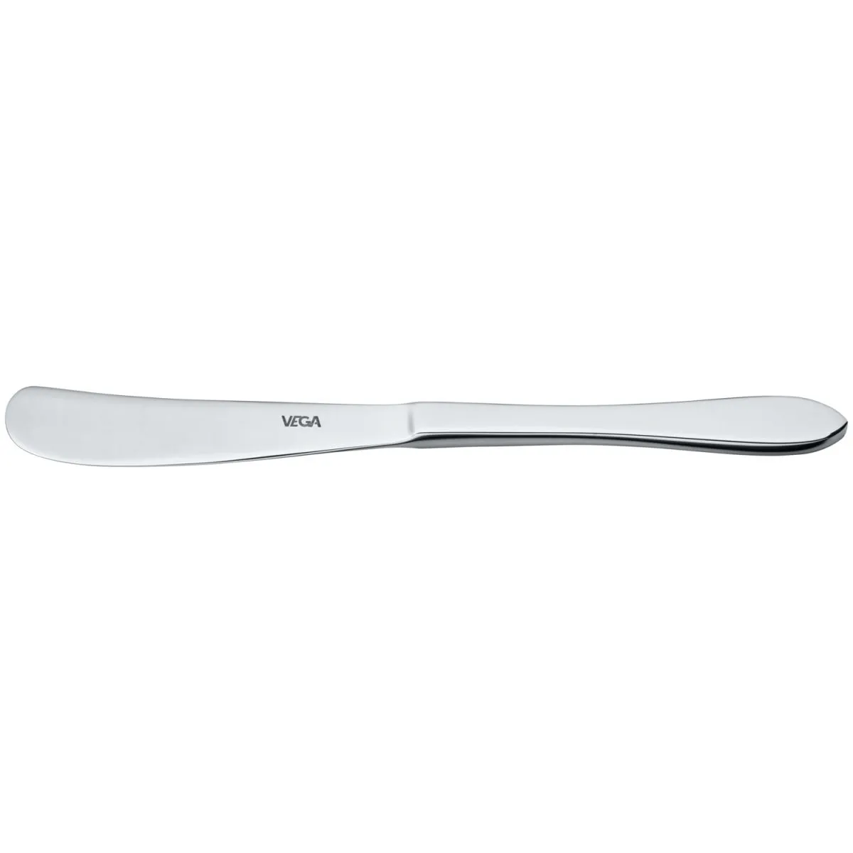12x VEGA Coltello burro Salerno; 17 cm (L); argento, manico argento; 12 pz. / Pacco