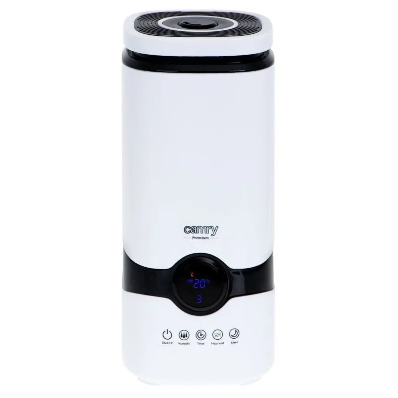 Umidificatore ad ultrasuoni Camry CR 7964 con diffusore di oli essenziali 300 ml/h 4,2 L