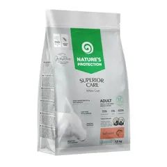 Nature’s Protection Superior Care Adult Small e Mini White Dogs Grain Free Salmone 10 kg - Croccantini per cani
