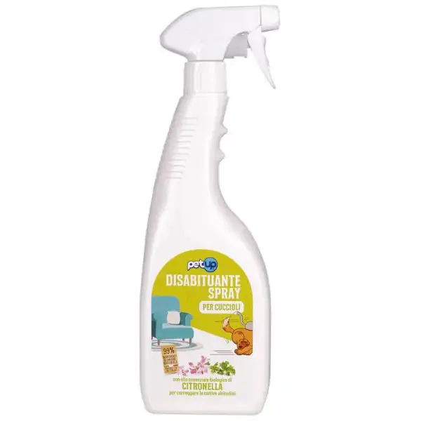 Disabituante Spray per interni per cuccioli PetUp 750 ml