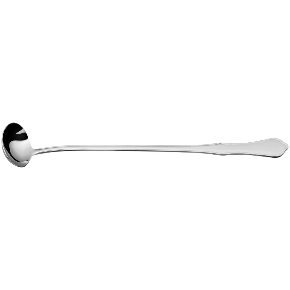 VEGA Mestolo per salse Chippendale; 35 cm (L); argento, manico argento