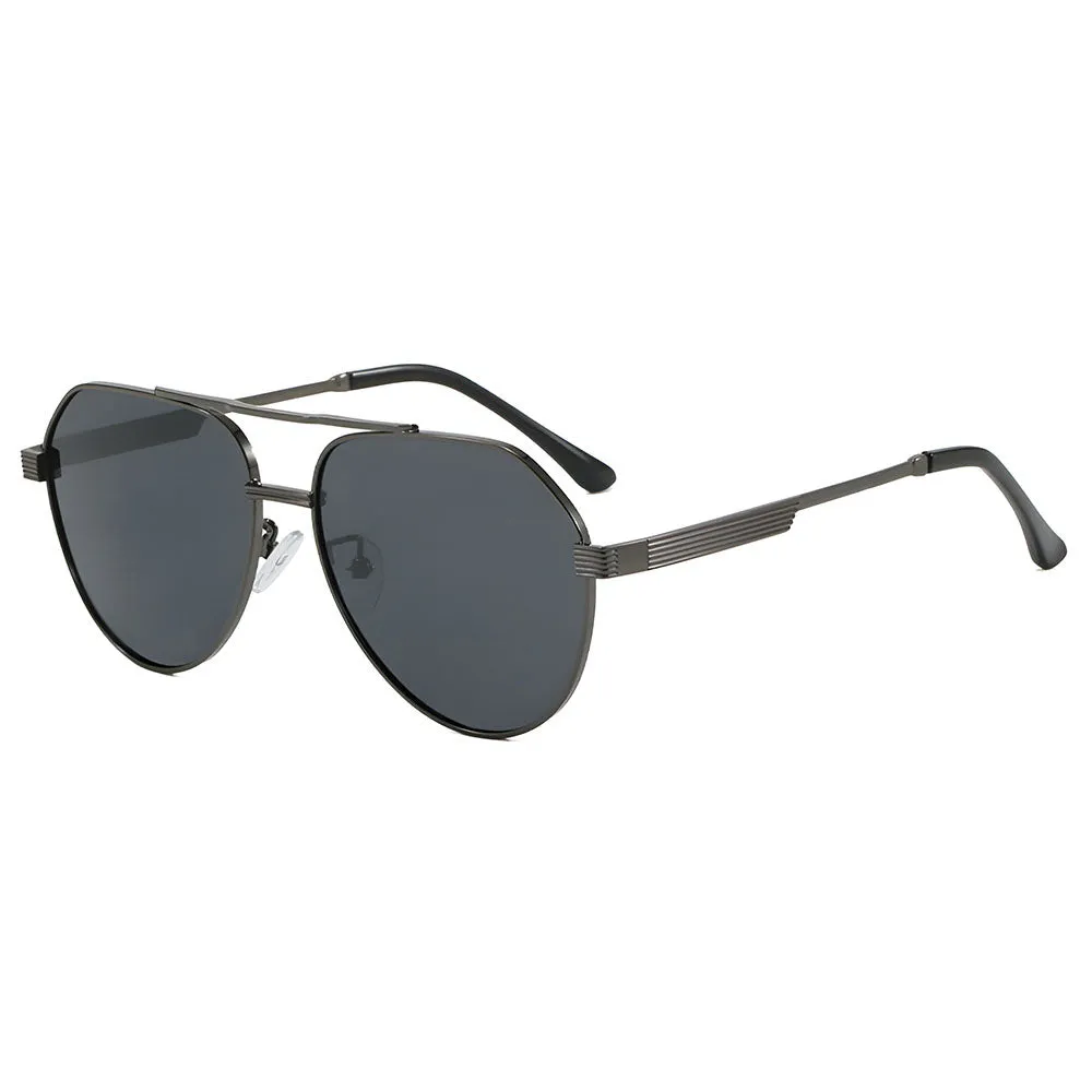 Occhiali da Sole Unisex Techsuit 8622, Polarizzati, Protezione UV, Grigio Scuro
