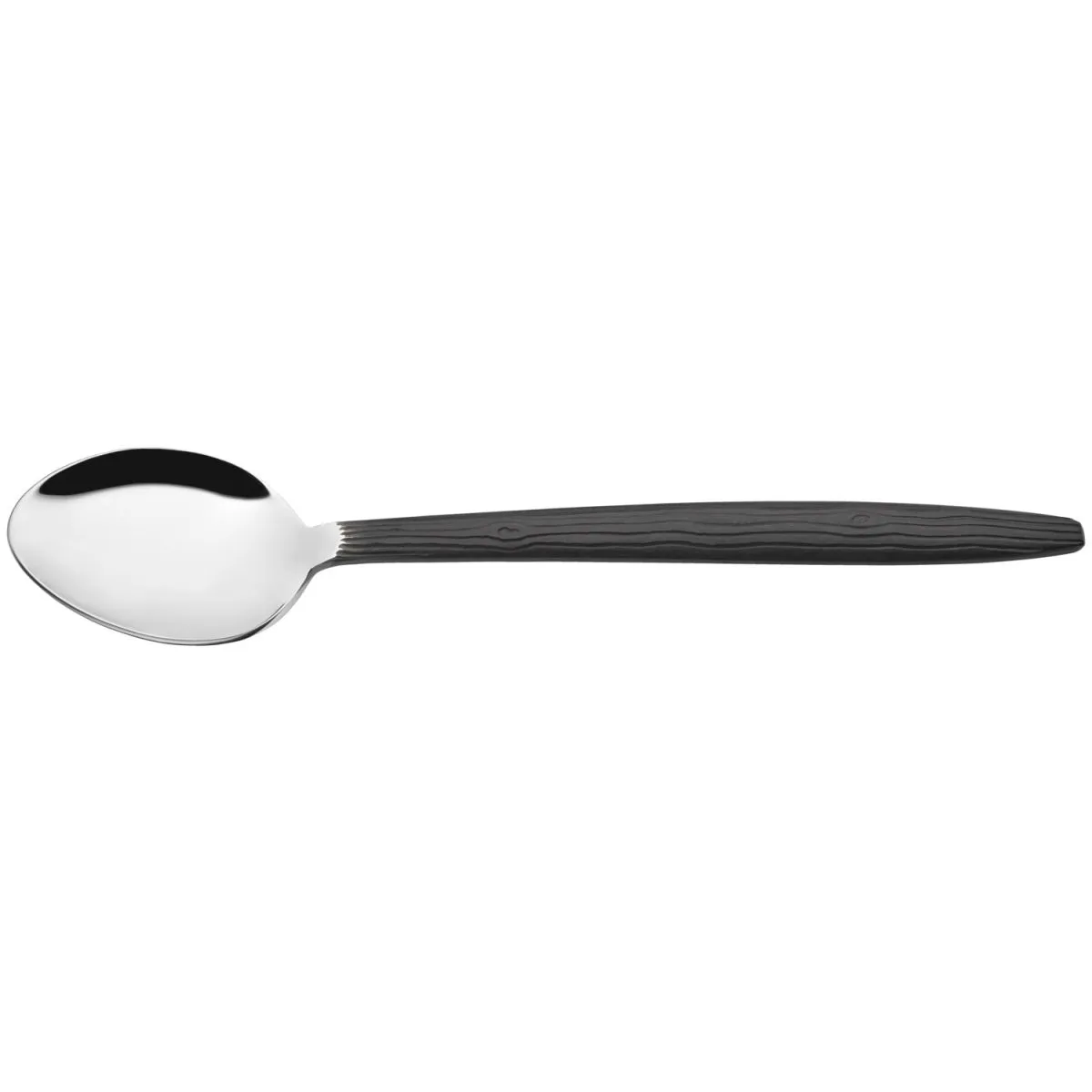 12x VEGA Cucchiaio da tavola Kapstadt; 19.9 cm (L); argento, manico nero; 12 pz. / Pacco