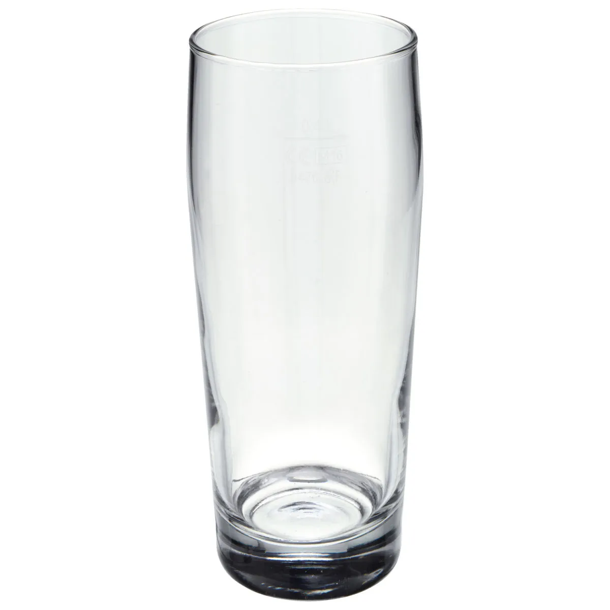 12x Pasabahçe Bicchiere da birra Standard con marcatura; 325 ml, 6.6x14.2 cm (ØxH); trasparente; 0.25 l Segno di riempimento, 12 pz. / Pacco