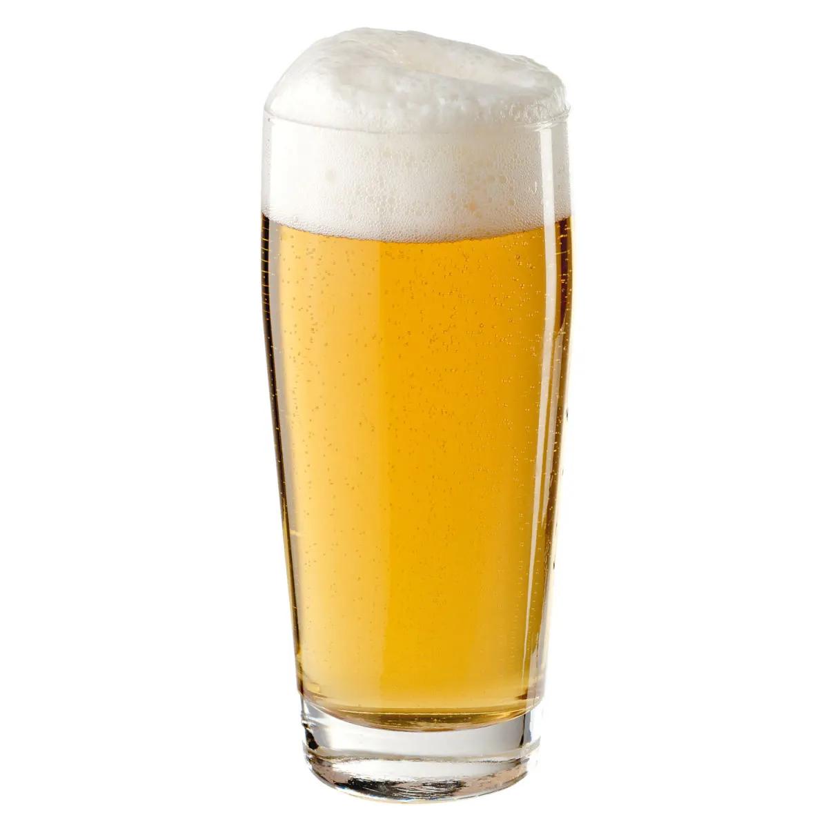 12x Pasabahçe Bicchiere da birra Standard con marcatura; 375 ml, 7.1x14.8 cm (ØxH); trasparente; 0.3 l Segno di riempimento, 12 pz. / Pacco