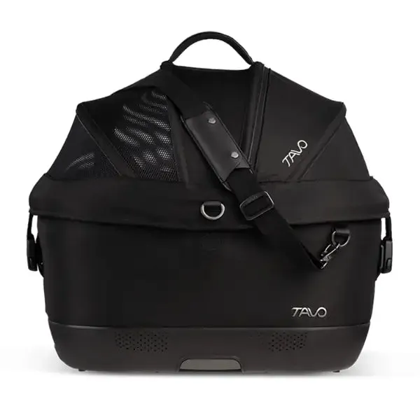 Seggiolino auto per animali con sistema IsoFix integrato Maeve Iso Tavo Iso5X Nero - Trasportino cane