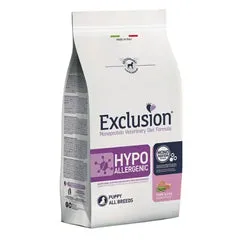 Exclusion Diet Hypoallergenic Puppy Maiale e Piselli 12 kg - Dieta veterinaria per cani