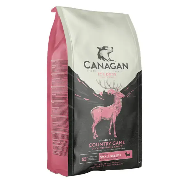 Canagan for Dogs All Life Small Breeds Grain Free Selvaggina 6 kg - Croccantini per cani