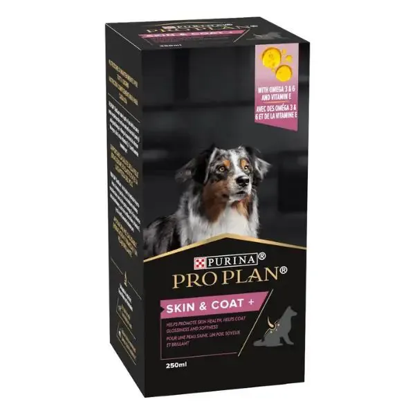 Purina Pro Plan Veterinary Diets Supplement Skin and Coat Plus Liquido per cani 250 ml - Integratori per cani