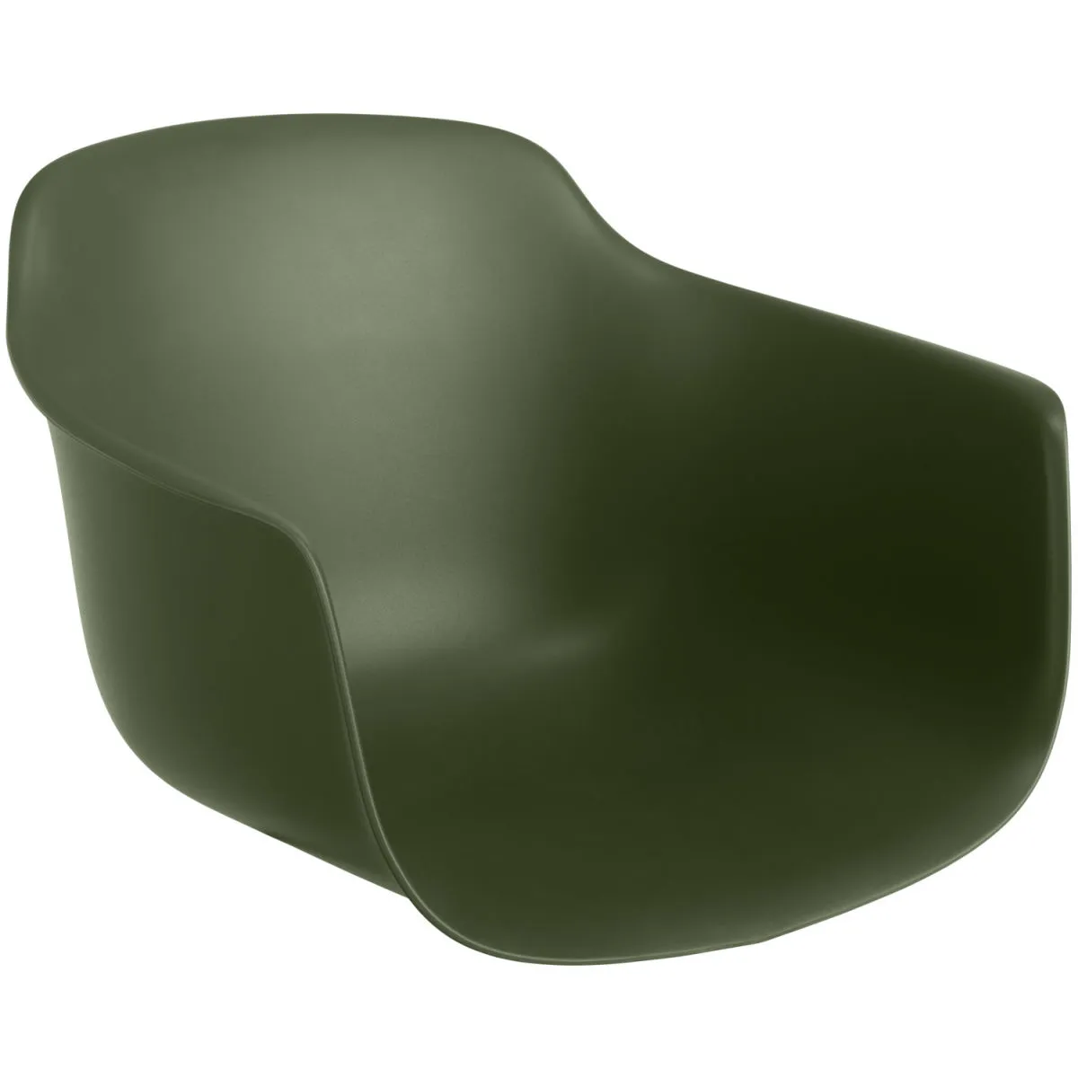 2x VEGA Seduta Emeo con braccioli; 58x50x40.5 cm (LxPxH); verde oliva; 2 pz. / Pacco