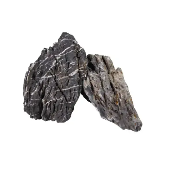 Aquadeco Roccia Naturale decorativa per Acquari e Terrari Mini landscape premium dark Large