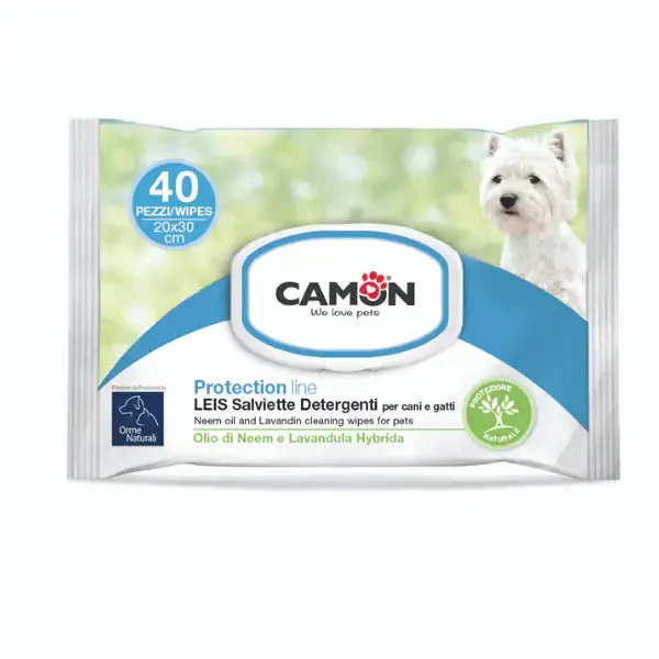 Orme Naturali Salviette detergenti con Olio di Neem 20 salviette
