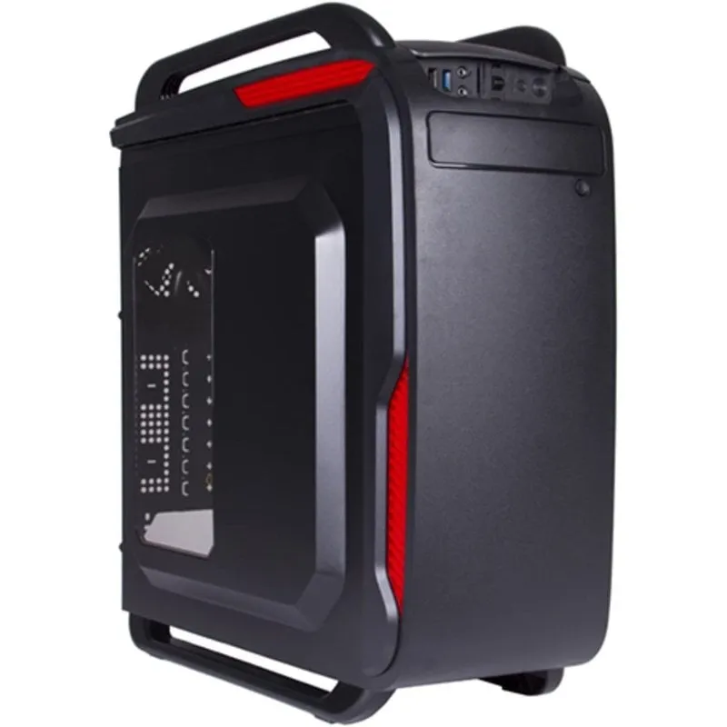 Black Lion IT1523 Midi Tower ATX USB 3.2 con finestra nera