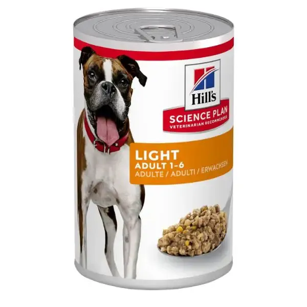 Hill's Science Light Medium Adult Alimento per cani 370 gr Pollo - Cibo umido per cani
