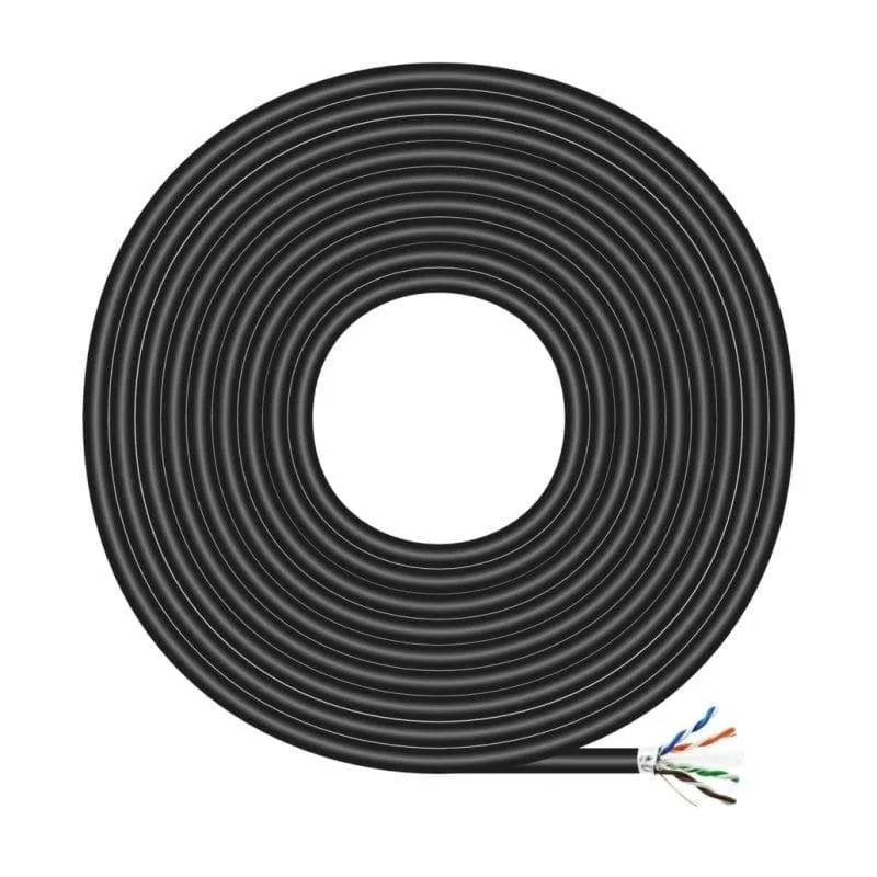 Cavo di Rete Esterno Aisens A135-0674 FTP Cat.6 AWG24 305m Nero