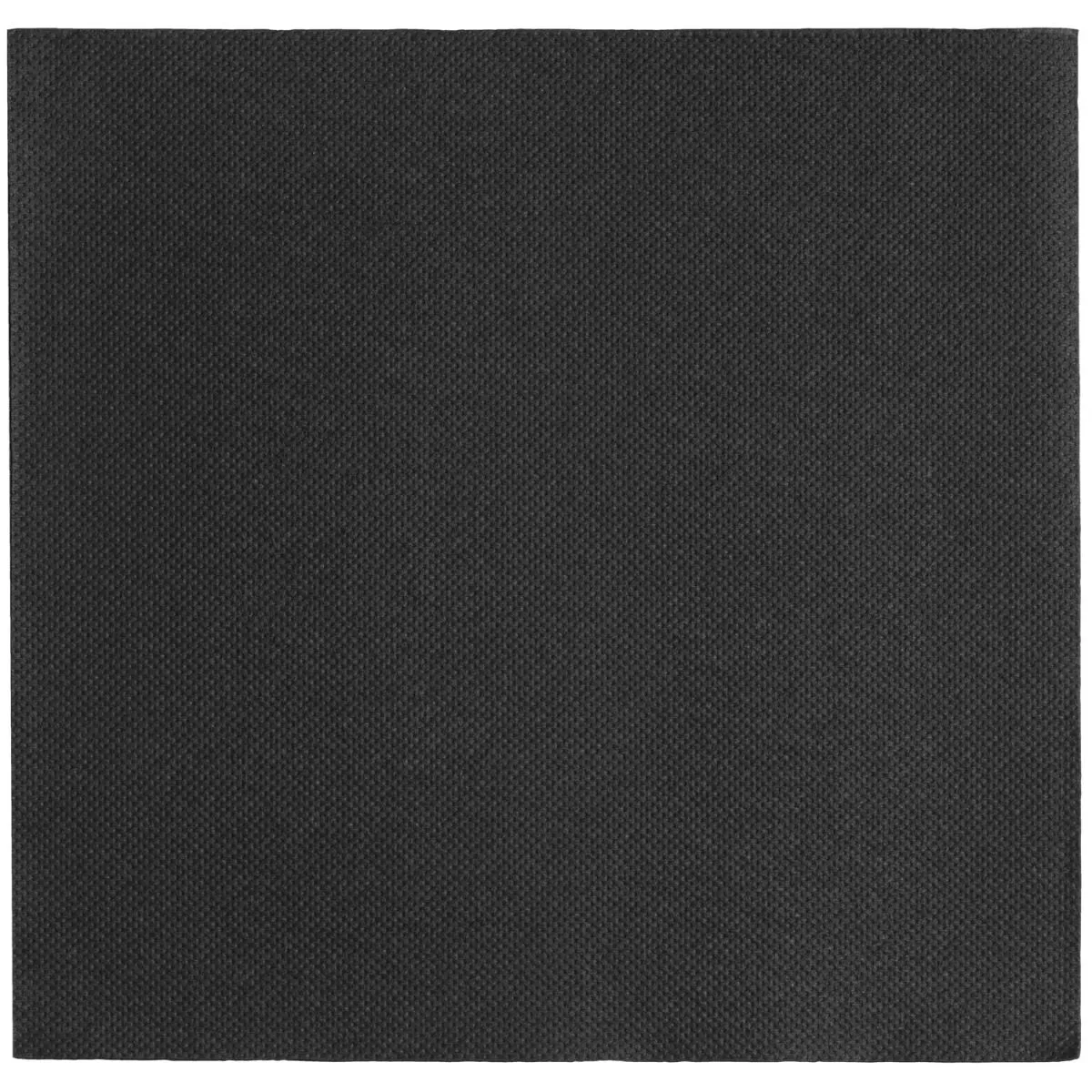 50x GARCIA DE POU Tovagliolo di carta double pointed Dubo; 39x39 cm (LxL); nero; 50 pz. / Pacco