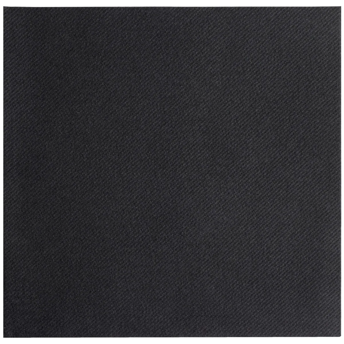 100x GARCIA DE POU Tovagliolo Arla piega 1/4; 20x20 cm (LxL); nero; 100 pz. / Pacco