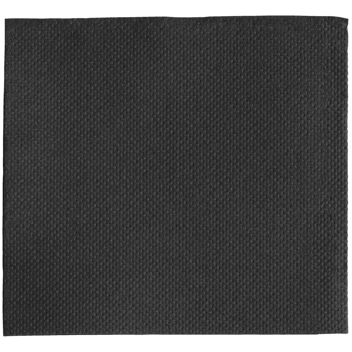100x GARCIA DE POU Tovagliolo di carta double pointed Dubo; 20x20 cm (LxL); nero; 100 pz. / Pacco