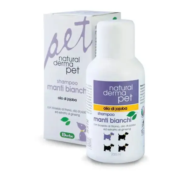Shampoo Manti Bianchi Natural Derma Pet 200 ml