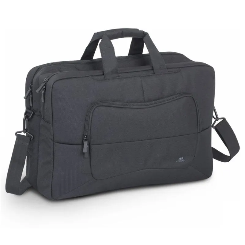 Rivacase Tegel ECO 8455 Cartella nera per laptop fino a 17,3"