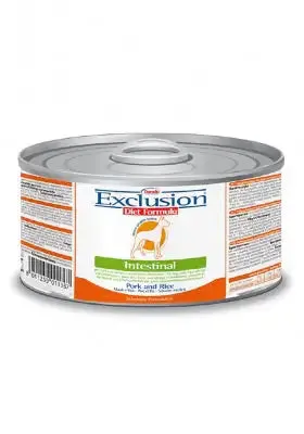 Exclusion Diet Intestinal Small Breed Maiale e Riso 200 gr - confezione da 6 pezzi - Umido monoproteico cane