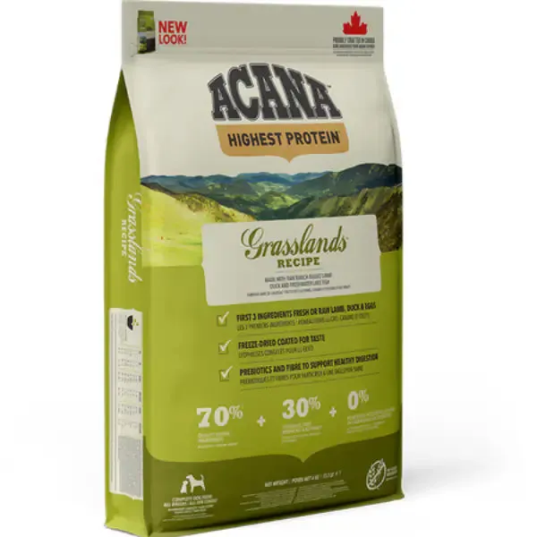 Acana Grasslands Grain Free 11,4 kg - Croccantini per cani