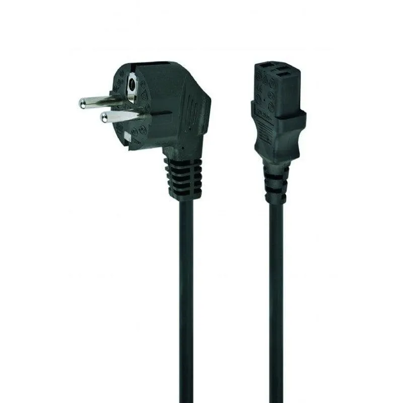 Cavo di alimentazione Gembird PC-186-VDE-5M Schuko a C13 5m Nero