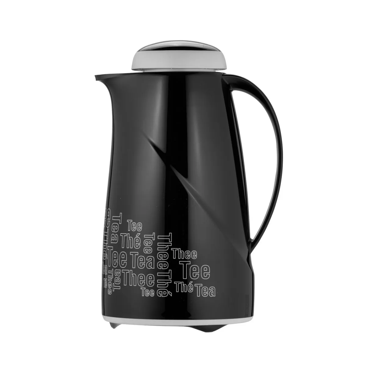 helios caraffa termica Wave 1,0 l Tea Time ; 1000 ml, 13.6x25.1 cm (ØxH); nero