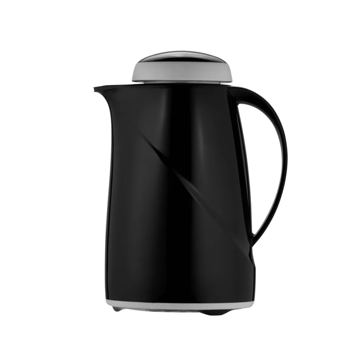 helios caraffa termica Wave ; 600 ml, 12.8x22.3 cm (ØxH); nero; rotonda