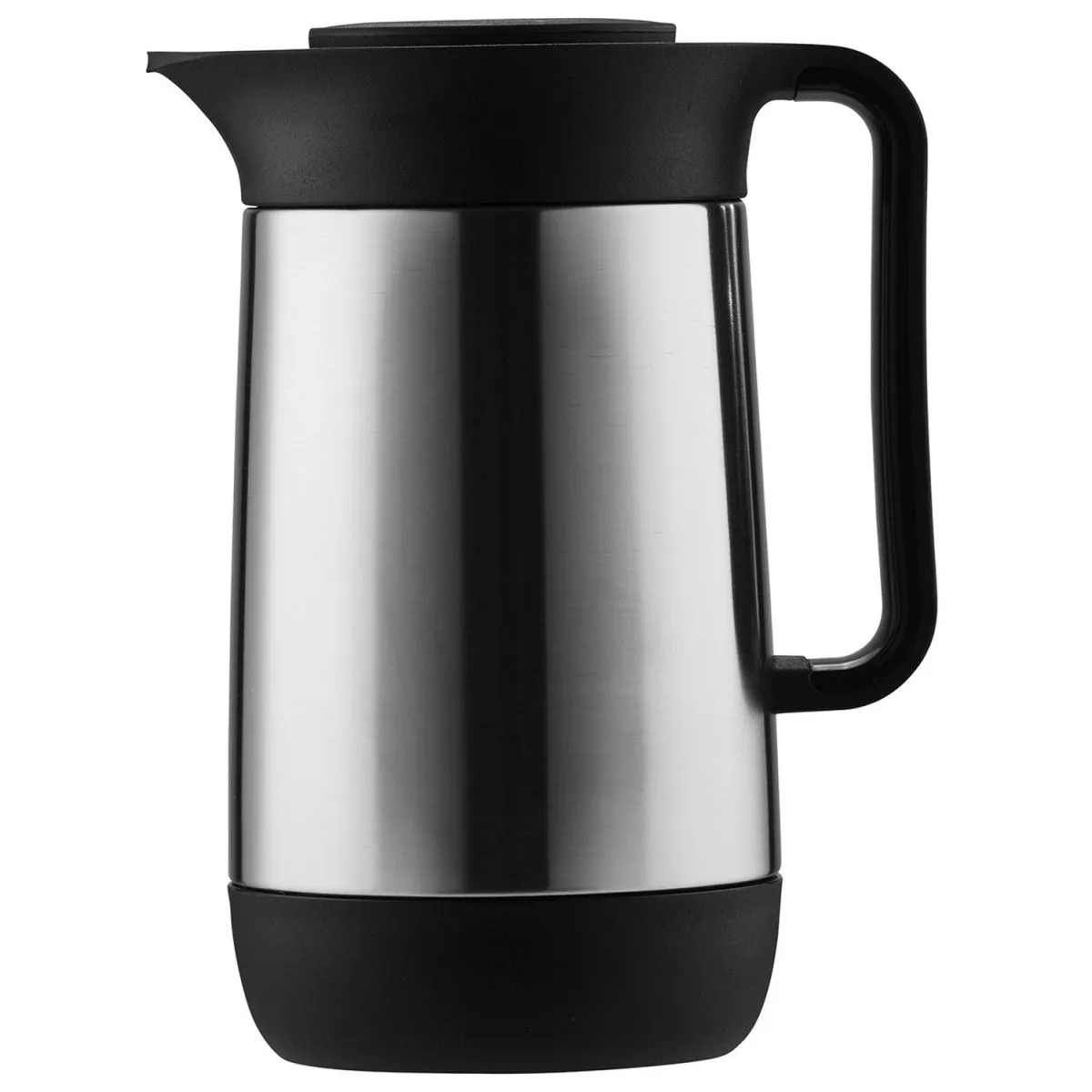 helios caraffa termica Contur opaca ; 600 ml, 21.3 cm (H); argento; rotonda