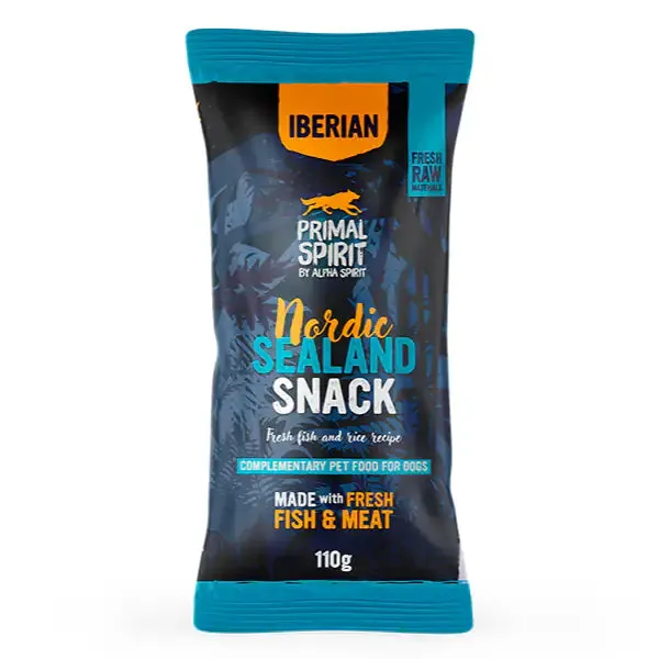 Primal Spirit by Alpha Spirit snack per cani 110 gr Nordic Sealand