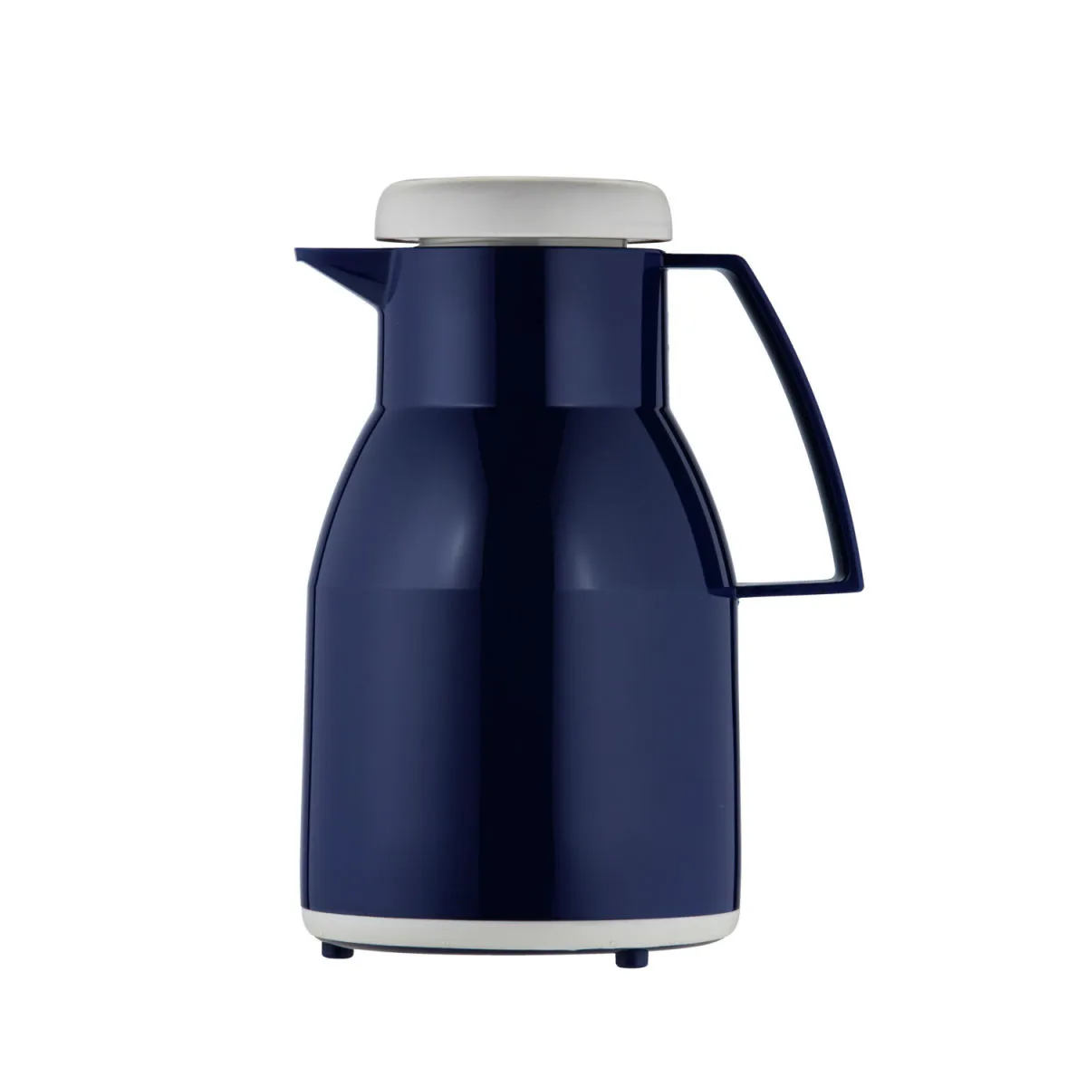 helios Caraffa sottovuoto Wash 1,0 l grigio; 1000 ml, 23.8 cm (H); blu; rotonda