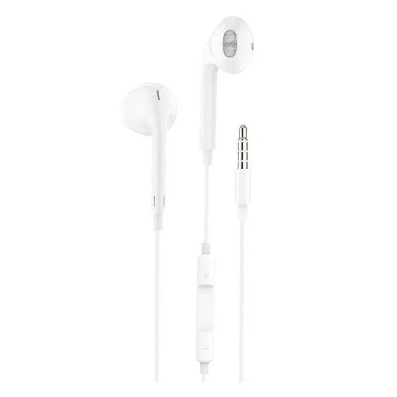 Tech One Cuffie Tech Eartech Tec1001 con jack per microfono da 3,5 mm bianco